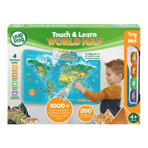 LEAPFROG TOUCH AND LEARN WORLD MAP                    10080615703