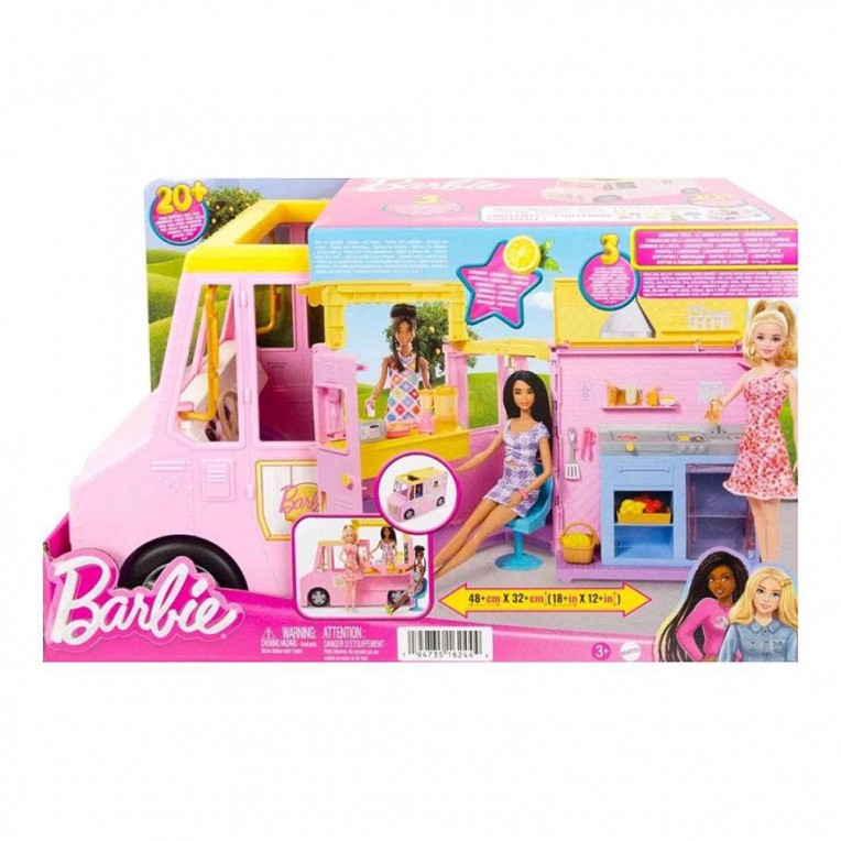 Barbie Sets, Lemonade Truck Playset - Mattel